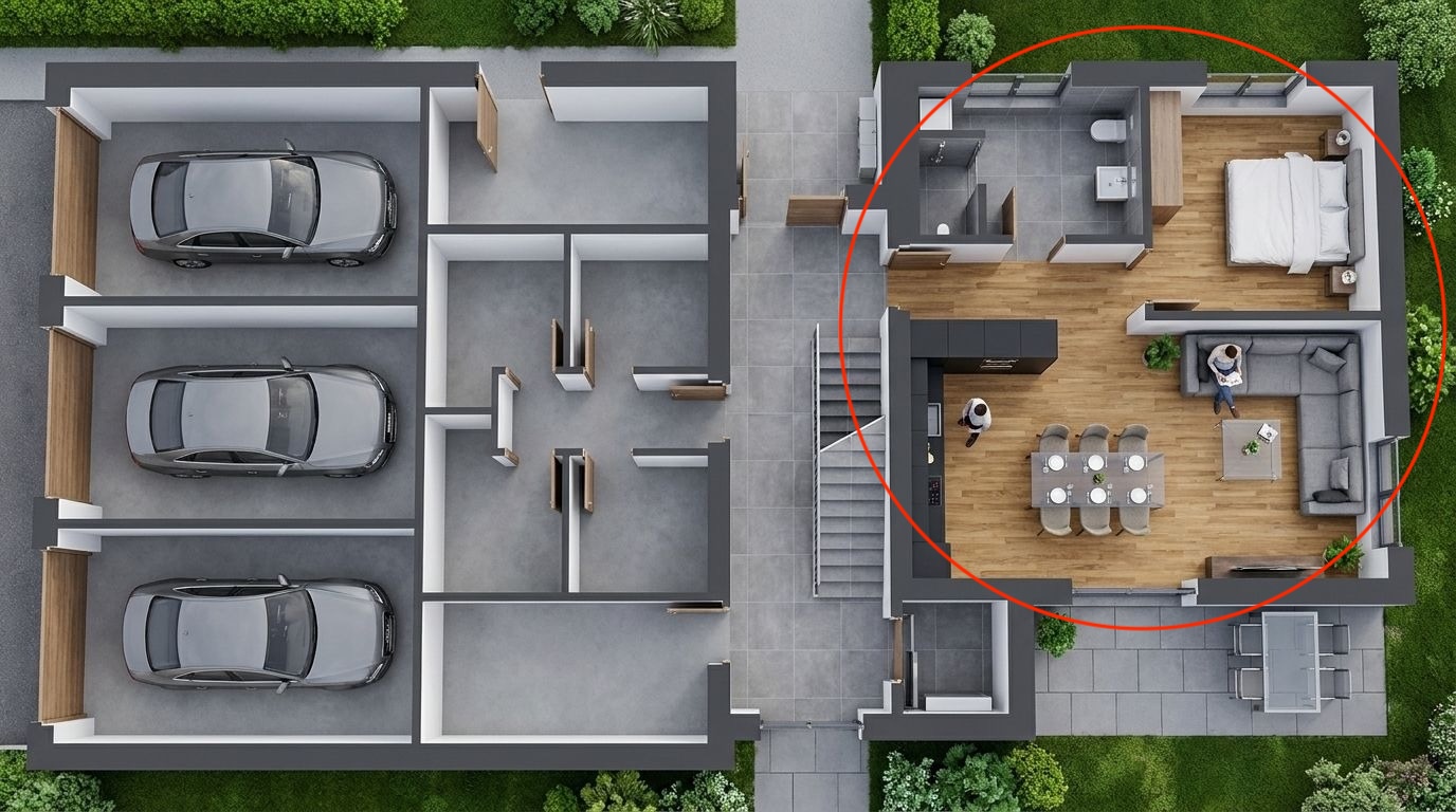 New development in Salgesch: Modern 2.5-room apartment with terrace