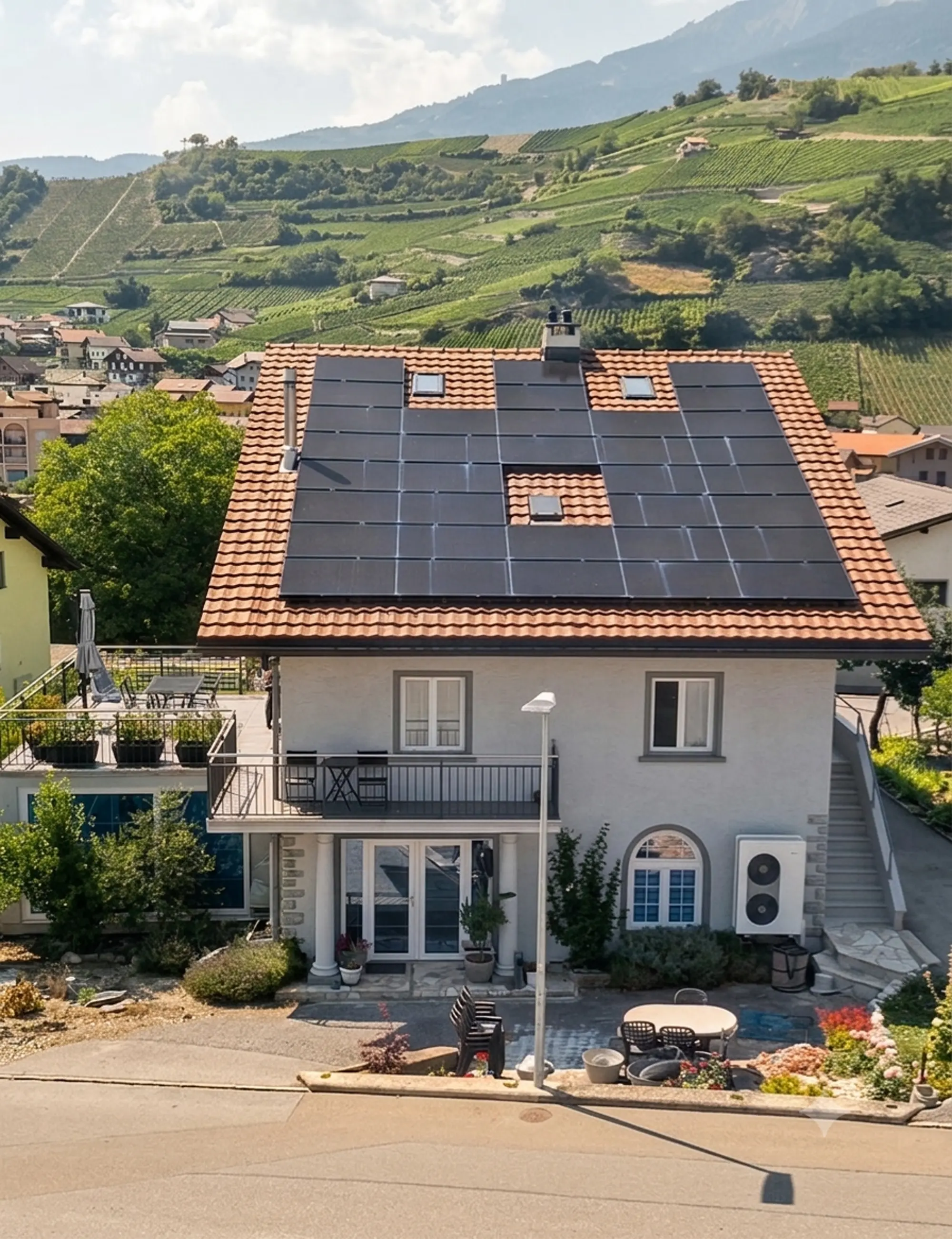 Charmante 3.5-Zimmer-Dachwohnung im Herzen der Walliser Weinregion